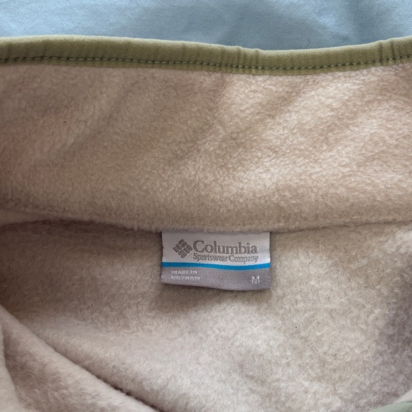 Columbia Women's Fleece Snap Neck Lot of 2 Medium Like New - Picture 7 of 7